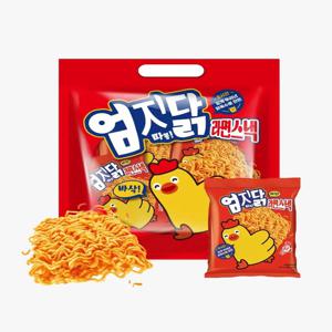 [임박]엄지닭 라면과자 불닭맛 20gX20개입 400g