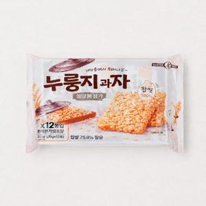 가마솥에서 튀어나온 누룽지 과자 설탕 무첨가 312g