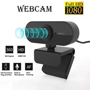 풀 HD 미니 웹 카메라 PC, 마이크 USB 플러그 지원, 데스크톱 노트북, 화상 통화, 회의, 라이브 작업에 적합, 1080P