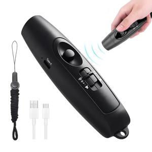 전자 호루라기 USB 충전식 고음 에어혼 120-150dB LED 안전등 포함, 하이킹 캠핑 곰 퇴치용 끈 포함