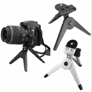 캐논 니콘 소니 카메라 DV 캠코더 DSLR SLR 카메라 삼각대 액세서리 스트랩 벨트용 범용 휴대용 접이식 삼각대 스탠드
