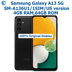 삼성 갤럭시 A13 5G 스마트 안드로이드 폰 6.6인치 50MP 삼성 스마트폰 5000mAh 15W NFC 미국판 오리지널 언락 A136U1