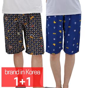 [CALL RA S]팬콧 냉감/레이온 1+1 남녀공용 여름파자마