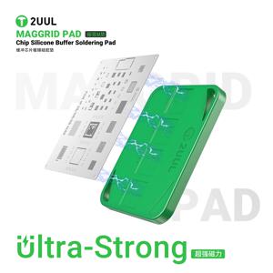 2UUL MagGrid 마그네틱 플랜팅 틴 패드 범용 BGA 리볼링 스텐실 흡착 실리콘 매트 휴대폰 CPU IC 수리 패드
