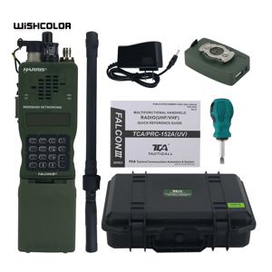 HAMGEEK TCA/PRC-152A 리마스터 GPS 버전 알루미늄 합금 다기능 전술 무전기 KDU 컨트롤러