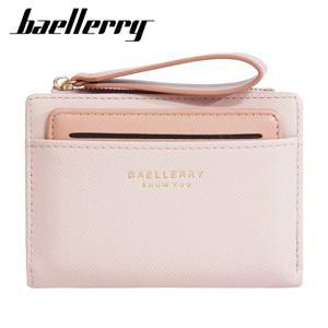 Baellerry 럭셔리 브랜드 여성 고귀한 지갑 PU 가죽 슬림 여성 멀티 카드 짧은 지갑 여성용 지갑 홀더