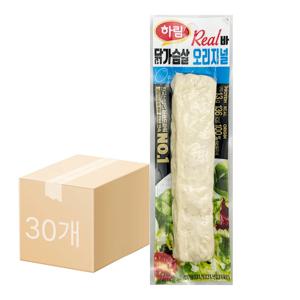 하림 닭가슴살 리얼바 오리지널 70g Real바 30개