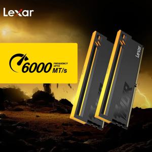 Lexar THOR RGB 2nd DDR5 RAM 6000MHz 16GBx2 CL38 1.35V 마이크론 DRAM 칩 게이밍 데스크탑 메모리 오버클럭킹 인텔 XMP 3.0 AMD EXPO