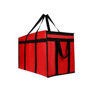 XXXL 사이즈 대용량 보냉 가방, 재사용 가능, 3중 보냉 피자 배달 가방, 휴대용 방수 냉장 가방