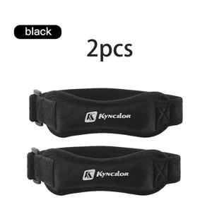 2PC 슬개골 무릎 보호대 조절 가능 실리카겔 무릎 힘줄 스트랩 보호대 니패드 러닝 스포츠 사이클링 헬스 무릎 서포터