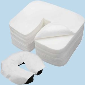 100/200Pcs 일회용 SPA 페이스 마사지 패드 뷰티 살롱 마사지 머리 받침 패드 코튼 베개 타월 커버 페이스 스킨 케어 도구