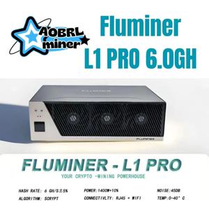 KJ 뉴 플루미너 L1 프로 6.0G DOGE LTC 코인 채굴기 1400W 110-240V AC - 홍콩 재고 있음