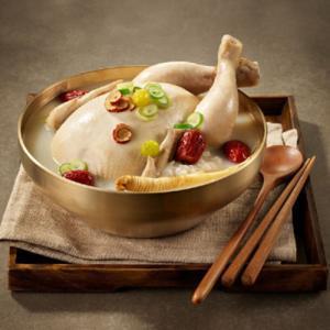 올반 삼계탕 (900g X 4팩) 국내산 닭 신세계푸드 초복 중복 말복 실온보관
