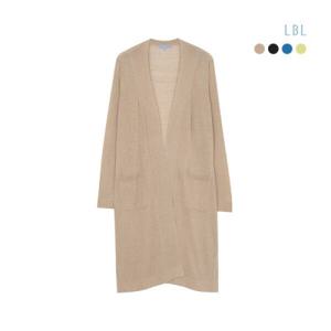 LBL (25SS) 프렌치린넨 실크시스루 롱가디건