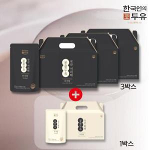 (80팩 특별구성) 한국인의두유무가당 국산 서리태 콩물두유 60팩+백태 콩물두유 20팩