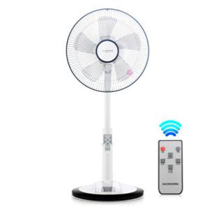 대웅모닝컴 리모컨선풍기 스탠드선풍기 발터치선풍기 FAN 1437
