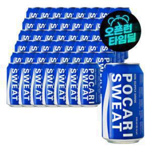 (타임딜) 포카리스웨트 340ml x 48CAN (2박스)