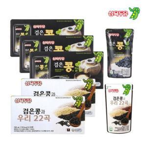 삼육두유 검은콩과 칼슘 60팩+검은콩과 우리22곡 40팩  총100팩