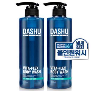 다슈 데일리 비타플렉스 머리~발끝 올인원 바디워시 바디클렌저 500ml 2개 군인 준비물