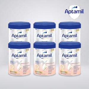 독일 압타밀 프로푸트라 HMO 2단계 800g x 6통 세트