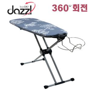국산다리미판 스탠드슬림형 360도회전 양면사용/플라워
