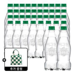 씨그램 무라벨 450ml 플레인 20페트 + 레몬 20페트 (총 40페트) +(증정) 씨그램 미니에코백