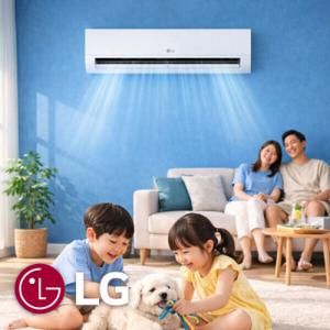LG전자 벽걸이 에어컨  SQ06EZ1WBS 6평형 실내기+실외기 기본설치비포함 철거수거서비스