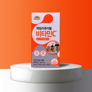 비타민뱅크 패밀리츄어블 비타민C 망고파인애플맛 90정