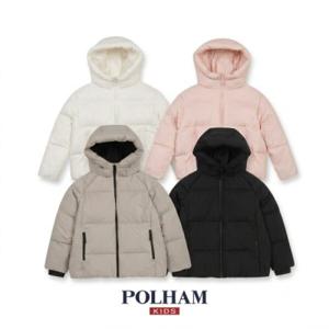 폴햄키즈 역시즌 남여공용 덕다운 후드점퍼 (클라우드 에어)  PKF4JP3040