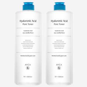 1+1 아브카 히알루론산 대용량 토너 1000ml (총 2개) 1리터 짐승 토너