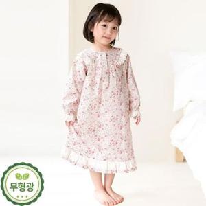 [토토와모모]여아 원피스 잠옷 어린이 공주 파자마 유아 아동 /M레이디(순면)