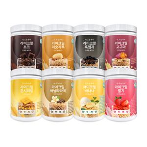 오늘부터 라이크밀 8종 450g 단백질 쉐이크 프로틴 맛있는 식사대용 한끼 대용량 파우더