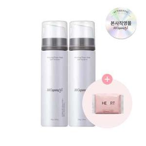 [질경이] 칸디다균 99% 예방 비건 여성청결제 모닝폼 150g x2개+마음생리대 중형(4개입)