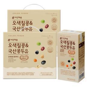오색칠콩두유 국산콩두유 무가당 190mLX40팩