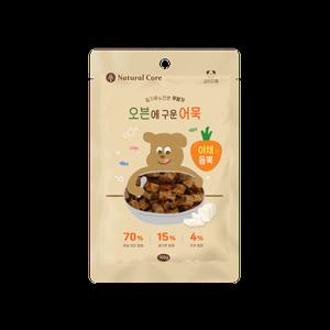 네츄럴코어 오븐에 구운어묵 야채 듬뿍 100g 강아지 간식