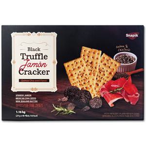 코스트코 블랙 트러플 하몽 크래커 1.16kg(29g x 40팩) 과자