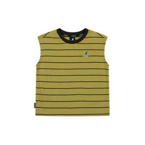 슬리브리스 스트라이프 티셔츠 SB 0126 카키