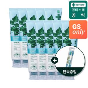 덴티스테 [GS단독] 기능성치약 뉴센서티브케어 200g 10개 + 마이브러쉬 스몰헤드 1개증정