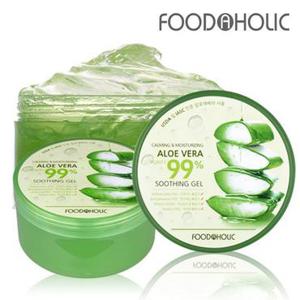 (1+ 1)푸드어홀릭 알로에베라 수딩젤 300ml /알로에 수분크림 병풀추출물함유 진정 보습