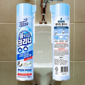 찌든때제거 매직폼타입크리너550ml 국산 세제 청소 찌든때제거 화장실 청소세제
