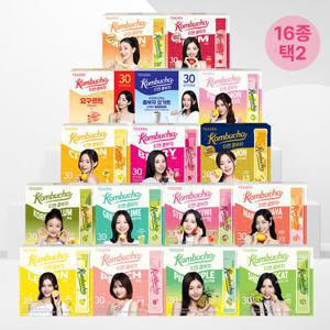 티젠 콤부차 30스틱 x 2박스 골라담기 (16가지 맛 중 택2) 정가 42,000원
