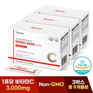 [총 9개월분] 비타민C 3000 레드라벨 90포 3박스
