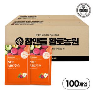[참앤들] NFC착즙 ABC주스 70ml x 100포(알뜰포장)