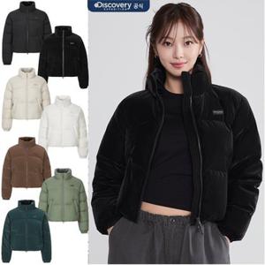 [백화점]디스커버리 [택가 299,000원] 역시즌 25FW 여성 헤이니 글로우 다운 숏패딩 DWDJ9G056