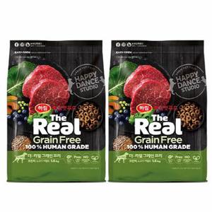 하림펫푸드 더리얼GF 크런치 소고기어덜트 3.2kg