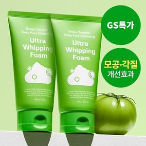 성분에디터 모공 개선 그린토마토 휘핑 폼클렌저 120g 2개