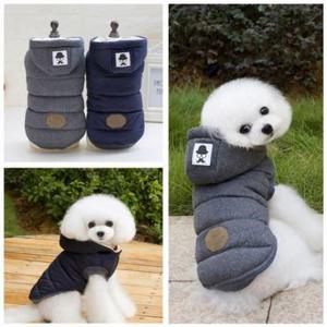 강아지 고양이 겨울옷 후드패딩 애견애모 베스트 조끼