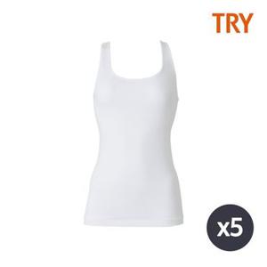 [TRY]여성 베이직 민소매 런닝 5매