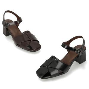 엘칸토 인텐스 여성 크로스 스트랩 샌들 5cm LCWO38I613