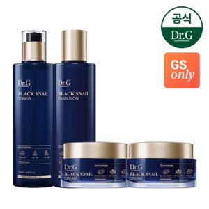 [GS단독]닥터지 블랙 스네일 크림 50ml 2개+토너 150ml+에멀전 150ml